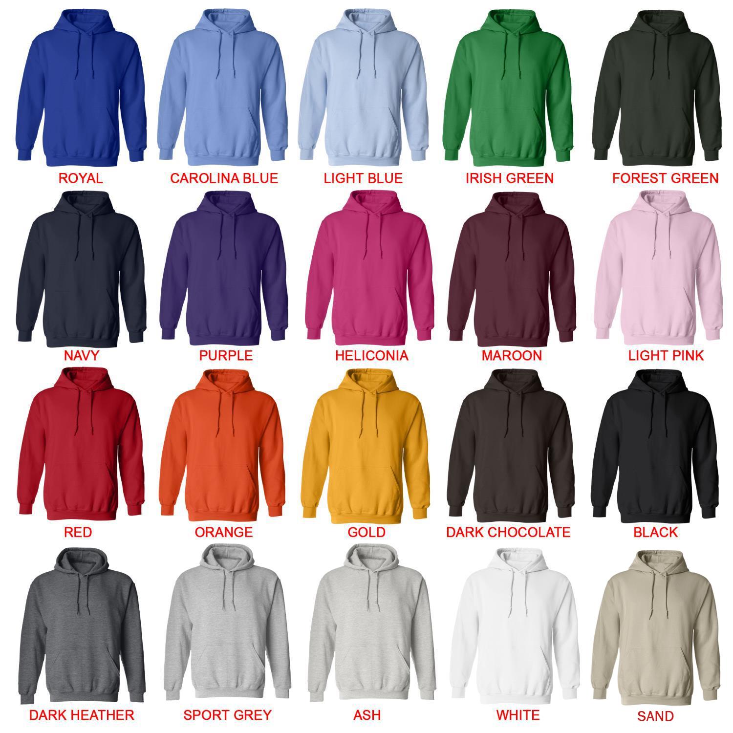 hoodie color chart - Ajr Band Store