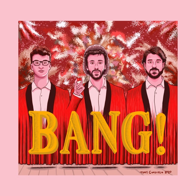 Ajr Bang Throw Pillow Official Ajr Band Store