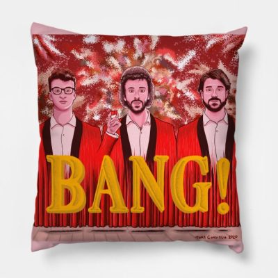 Ajr Bang Throw Pillow Official Ajr Band Store