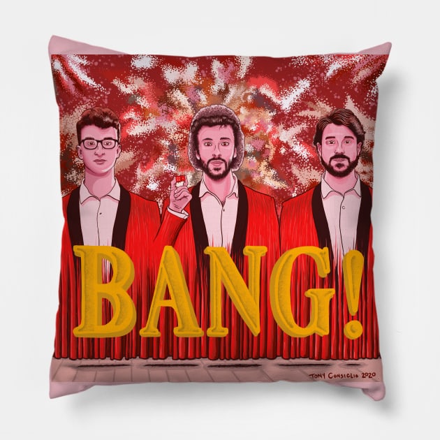 Ajr Bang Throw Pillow Official Ajr Band Store