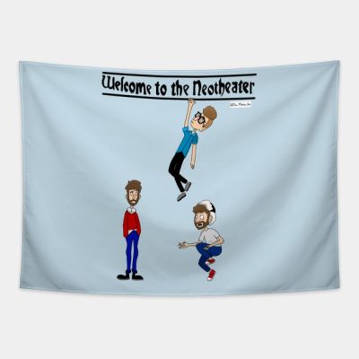 Ajr Welcome To The Neotheater Tapestry Official Ajr Band Store