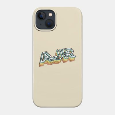 Ajr Retro Typography Faded Style Phone Case Official Ajr Band Store