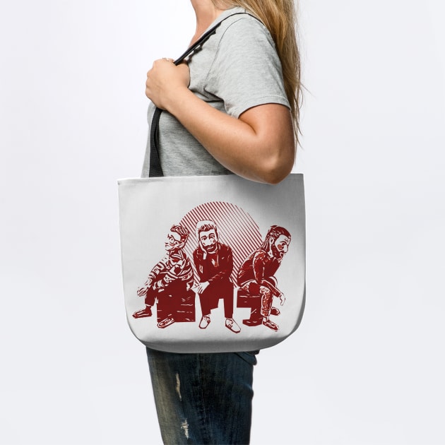 Ajr Cartoonize Tote Official Ajr Band Store