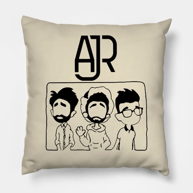 Ajr Met Brothers Throw Pillow Official Ajr Band Store