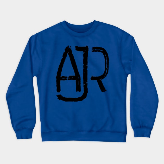 Ajr Illustrations Font Crewneck Sweatshirt Official Ajr Band Store