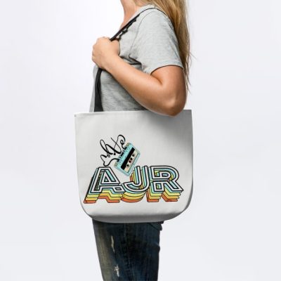 Ajr Retro Typography Tote Official Ajr Band Store