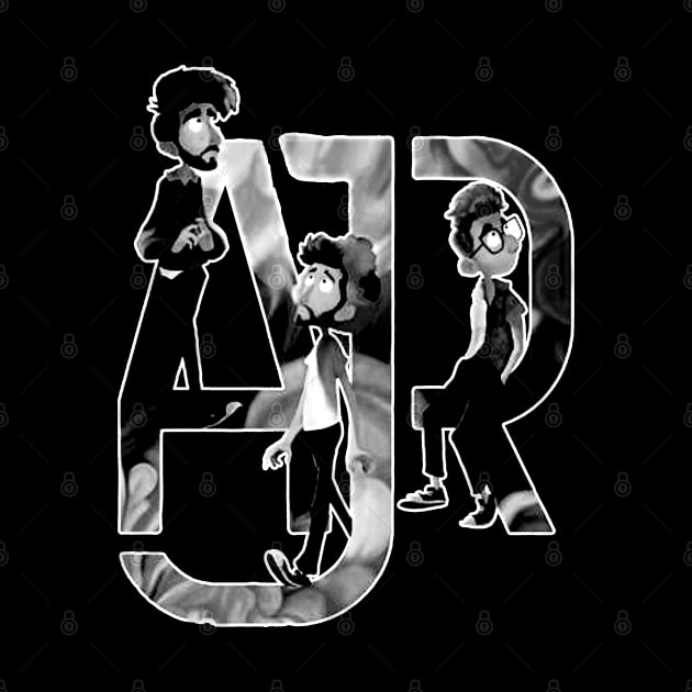 Black White Ajr Artwork Mug Official Ajr Band Store