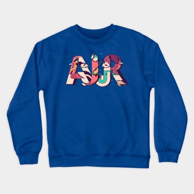 Ajr Crewneck Sweatshirt Official Ajr Band Store
