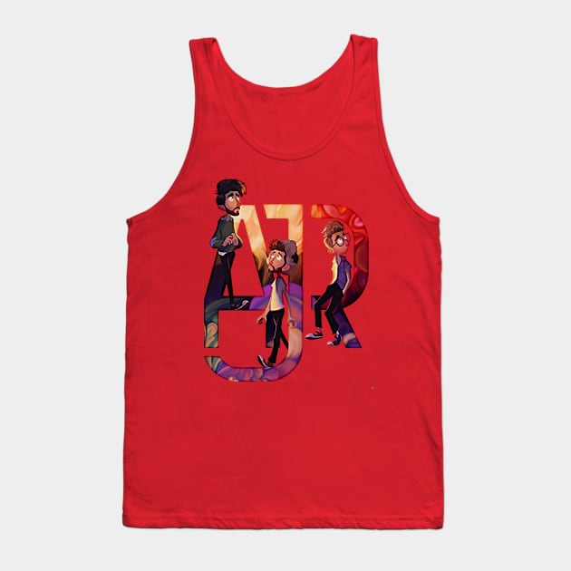 Ajr Cartoons Tank Top Official Ajr Band Store