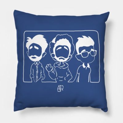 Ajr Carton Throw Pillow Official Ajr Band Store