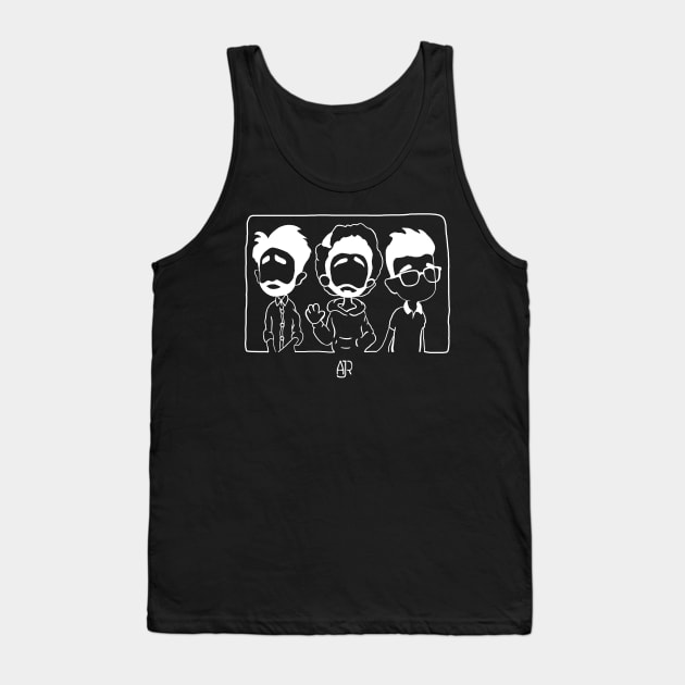 Ajr Carton Tank Top Official Ajr Band Store