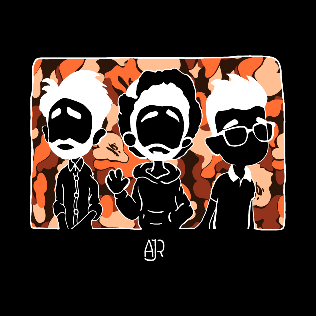 Ajr Cartoon Phone Case Official Ajr Band Store