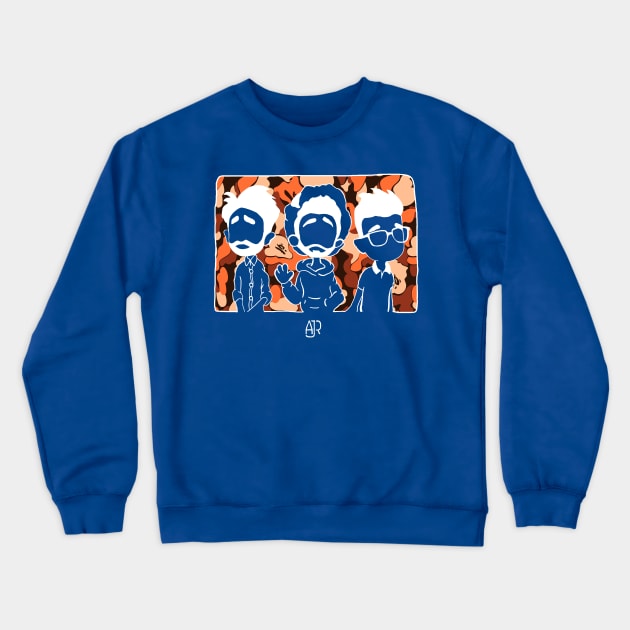 Ajr Cartoon Crewneck Sweatshirt Official Ajr Band Store