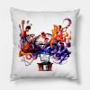 Ajr Cartoons Throw Pillow Official Ajr Band Store