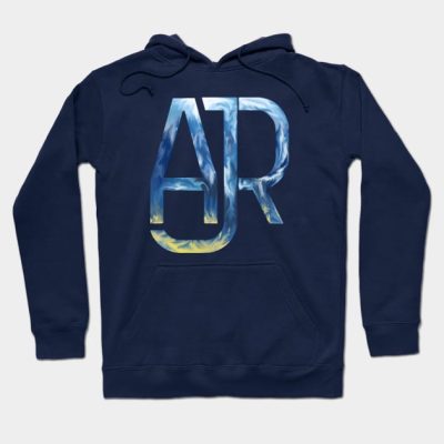 Ajr Smudge Logo Hoodie Official Ajr Band Merch