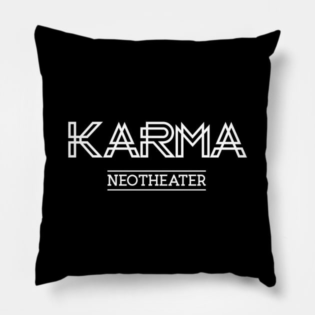 Karma Neotheater Throw Pillow Official Ajr Band Store