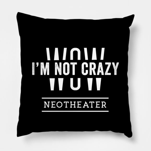 Wow Im Not Crazy Throw Pillow Official Ajr Band Store