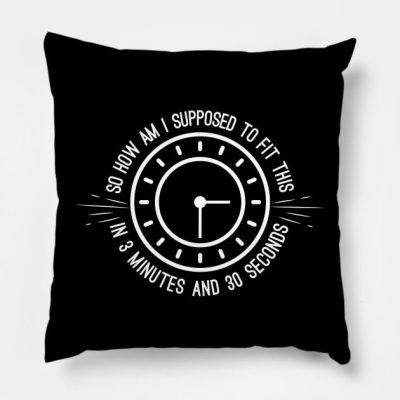 Three Thirty Throw Pillow Official Ajr Band Store