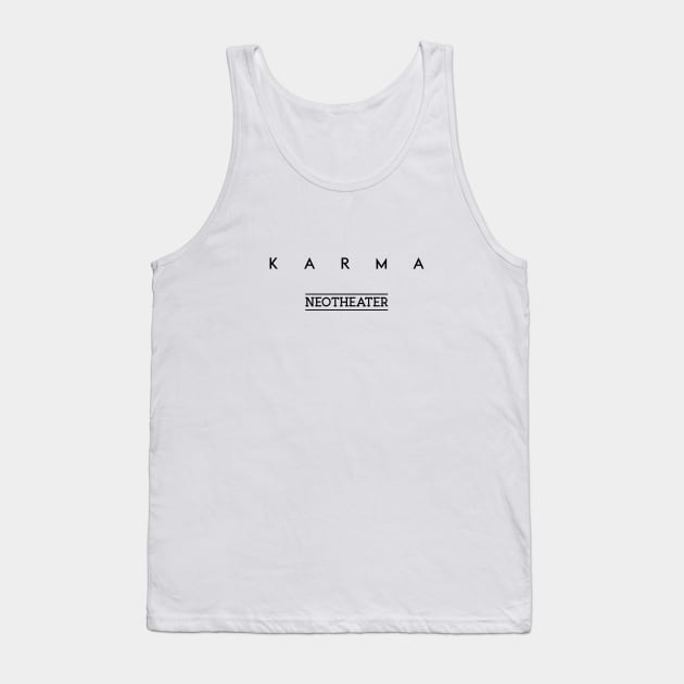 Karma Black Logo Tank Top Official Ajr Band Store