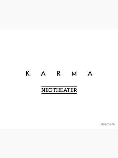 Karma Neotheater (Black Logo) Tapestry Official Ajr Band Store