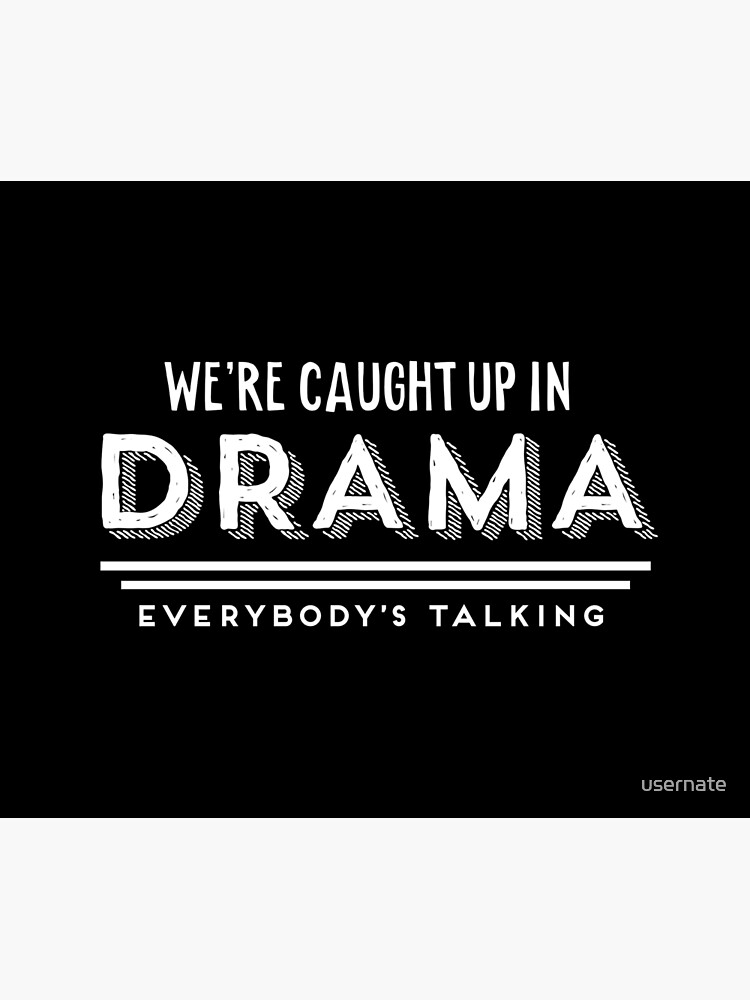 We'Re Caught Up In Drama Tapestry Official Ajr Band Store