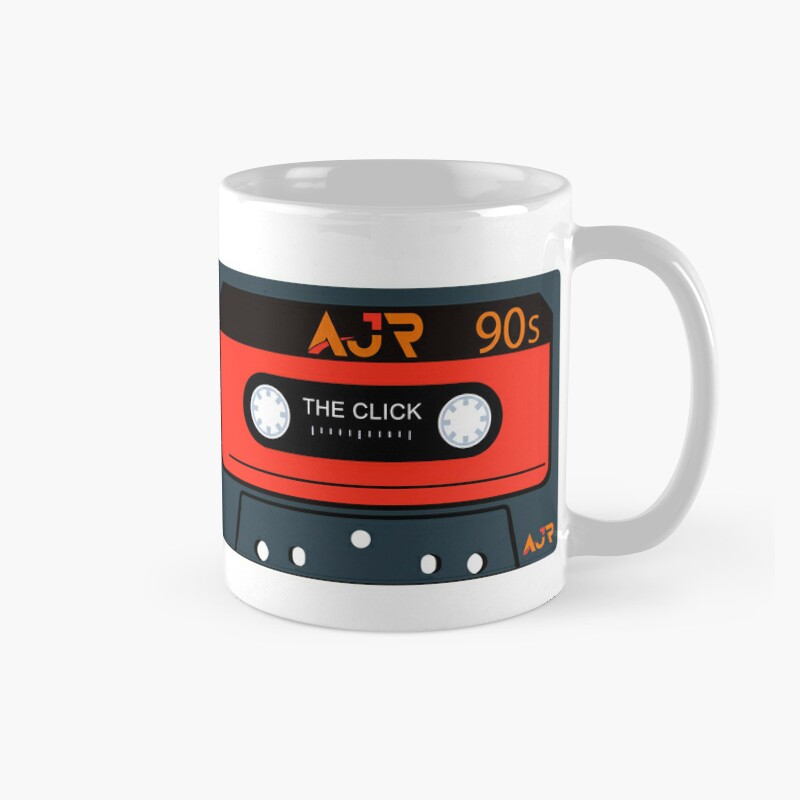 Relive The Nostalgia Of Ajr'S The Click Era With This Vintage Cassette Tape Design Mug Official Ajr Band Store