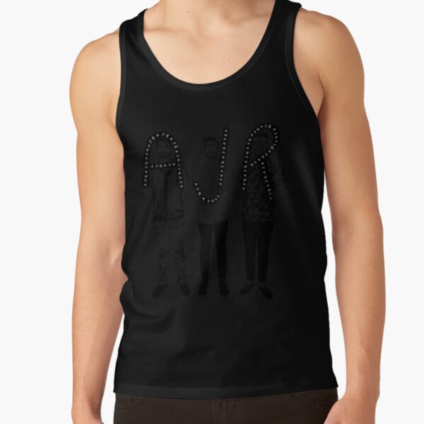 Ajr Band Black Outline Tank Top Official Ajr Band Store