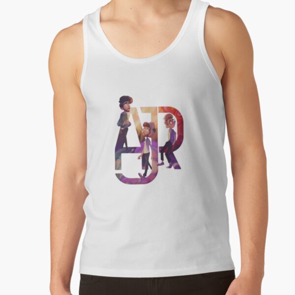 Ajr Digital Art Tank Top Official Ajr Band Store