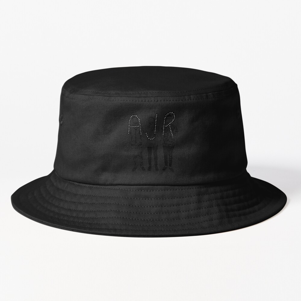 Ajr Band Black Outline Bucket Hat Official Ajr Band Store