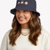 Ajr Black Outline Bucket Hat Official Ajr Band Store