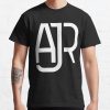 Ajr White Logo Classic T Shirt T-Shirt Official Ajr Band Store