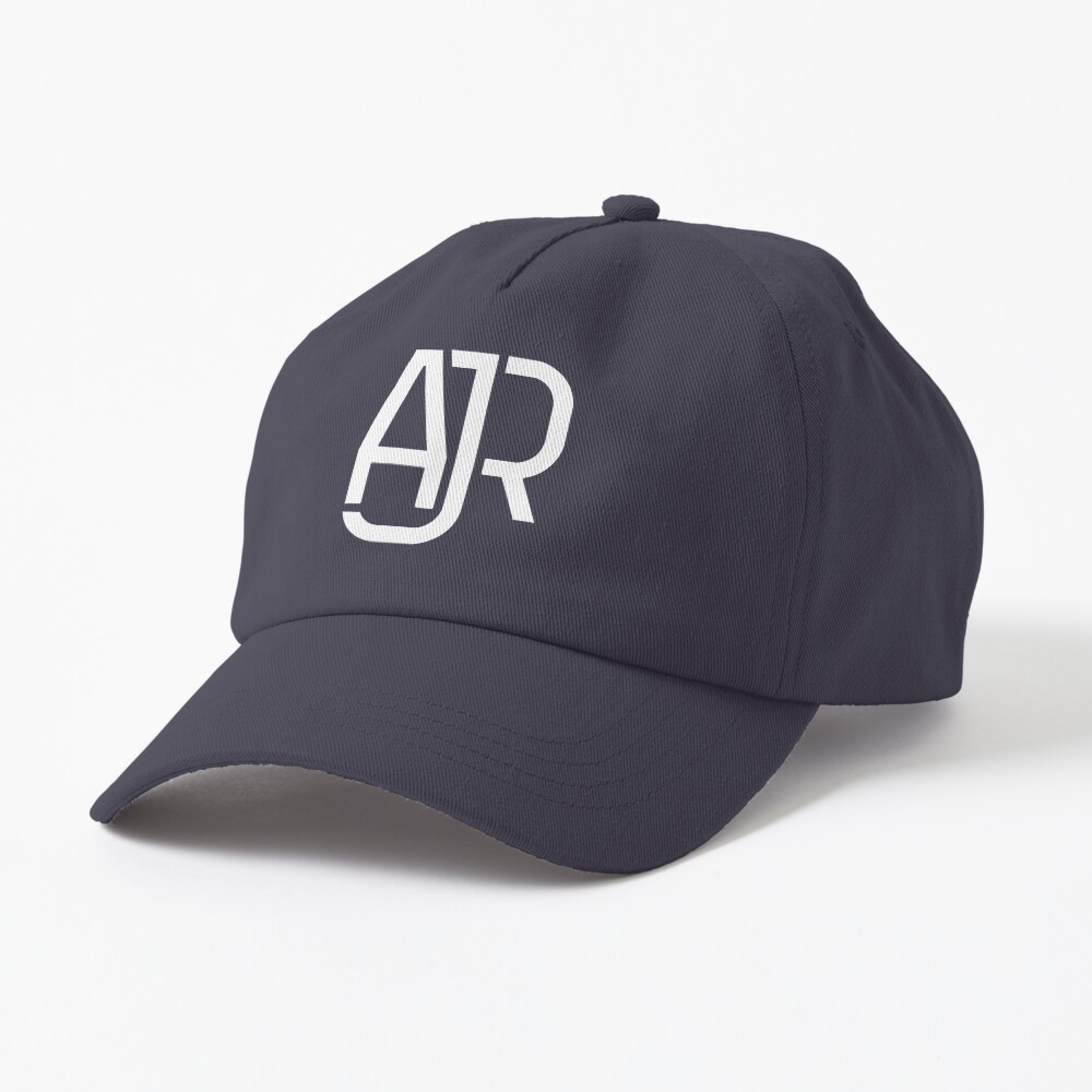 Ajr White Logo Classic T Shirt Cap Official Ajr Band Store