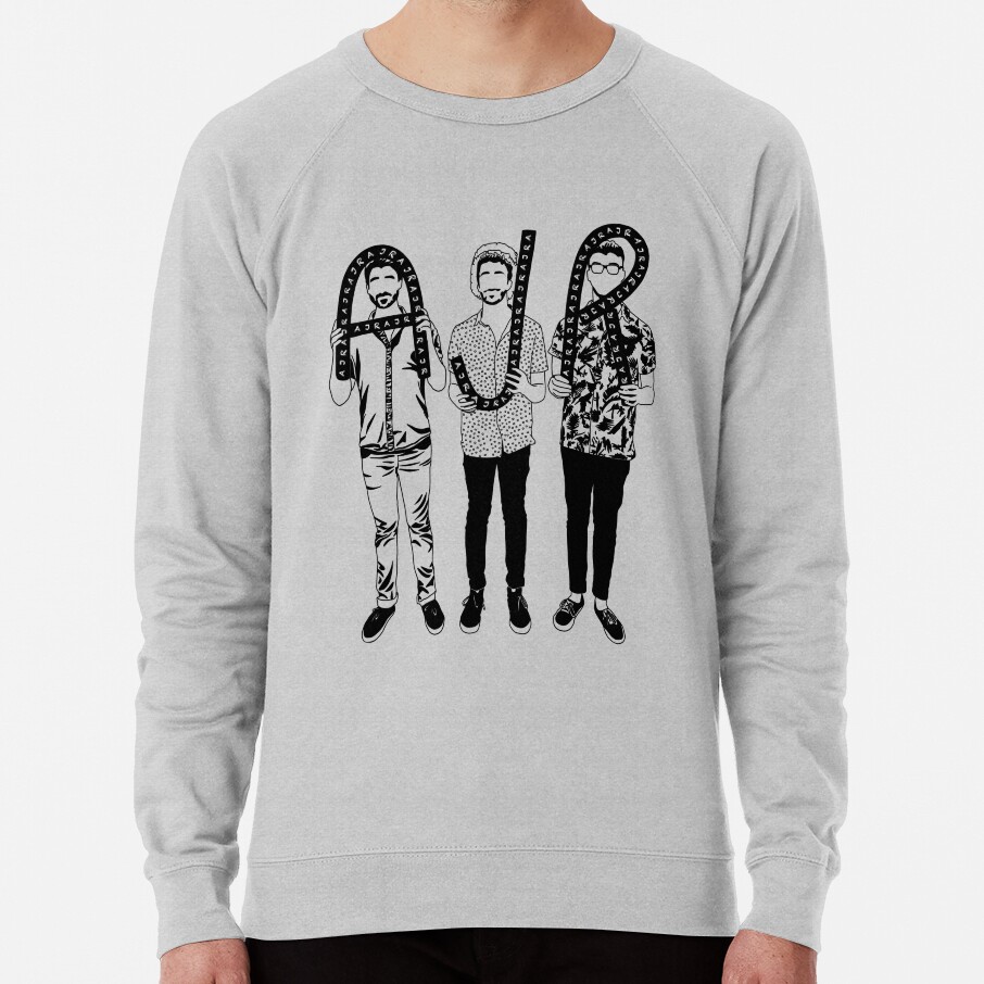 Ajr Band Black Outline Sweatshirt Official Ajr Band Store