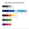 tank top color chart - Ajr Band Store