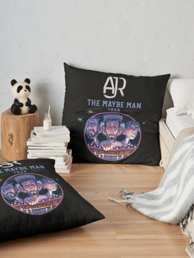 Ajr The Maybe Man Tour 2024 Tour Band Fan Concert Throw Pillow Official Ajr Band Store