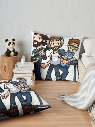 Ajr Tour Store Drawstring Bags Throw Pillow Official Ajr Band Store