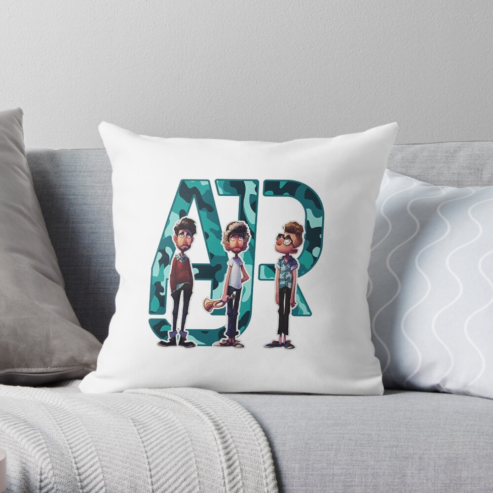 Ajr Tour Store Throw Pillow Official Ajr Band Store