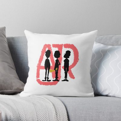 Ajr Band Members Throw Pillow Official Ajr Band Store