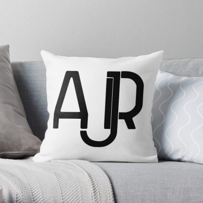 Ajr Logo Throw Pillow Official Ajr Band Store