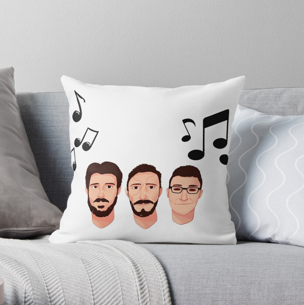 Ajr Band Throw Pillow Official Ajr Band Store