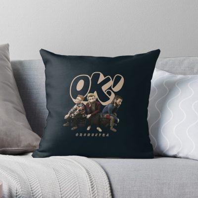 Ok Orchestra Throw Pillow Official Ajr Band Store