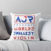 Ajr 90S Nostalgia: Dive Into The Beat Of Ajr'S Neotheater Era With Exclusive Store! Throw Pillow Official Ajr Band Store