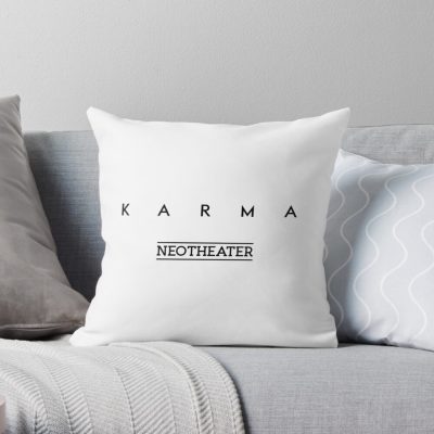 Karma Neotheater Throw Pillow Official Ajr Band Store