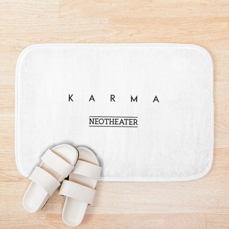 Karma Neotheater Bath Mat Official Ajr Band Store