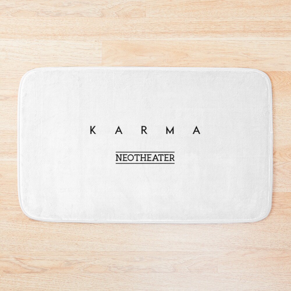 Karma Neotheater Bath Mat Official Ajr Band Store