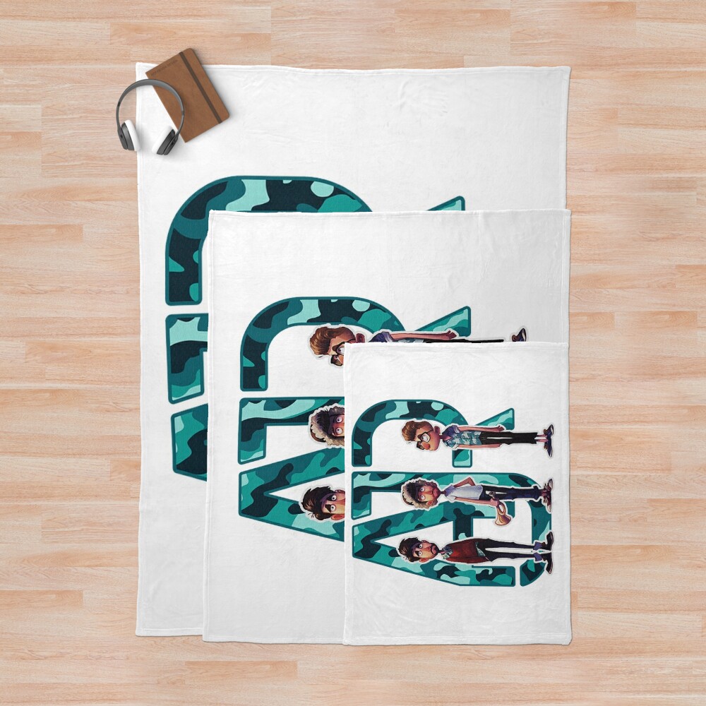 Ajr Tour Store Throw Blanket Official Ajr Band Store