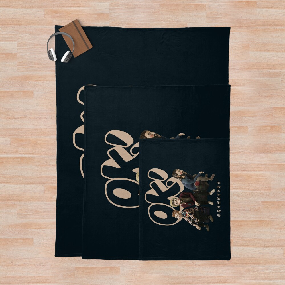 Ok Orchestra Throw Blanket Official Ajr Band Store