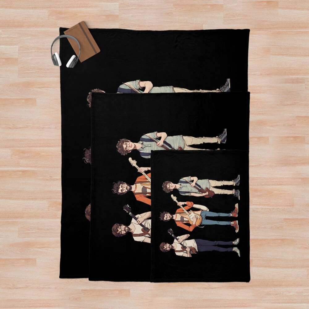 Ajr Band | The Maybe Man Ajr Throw Blanket Official Ajr Band Store