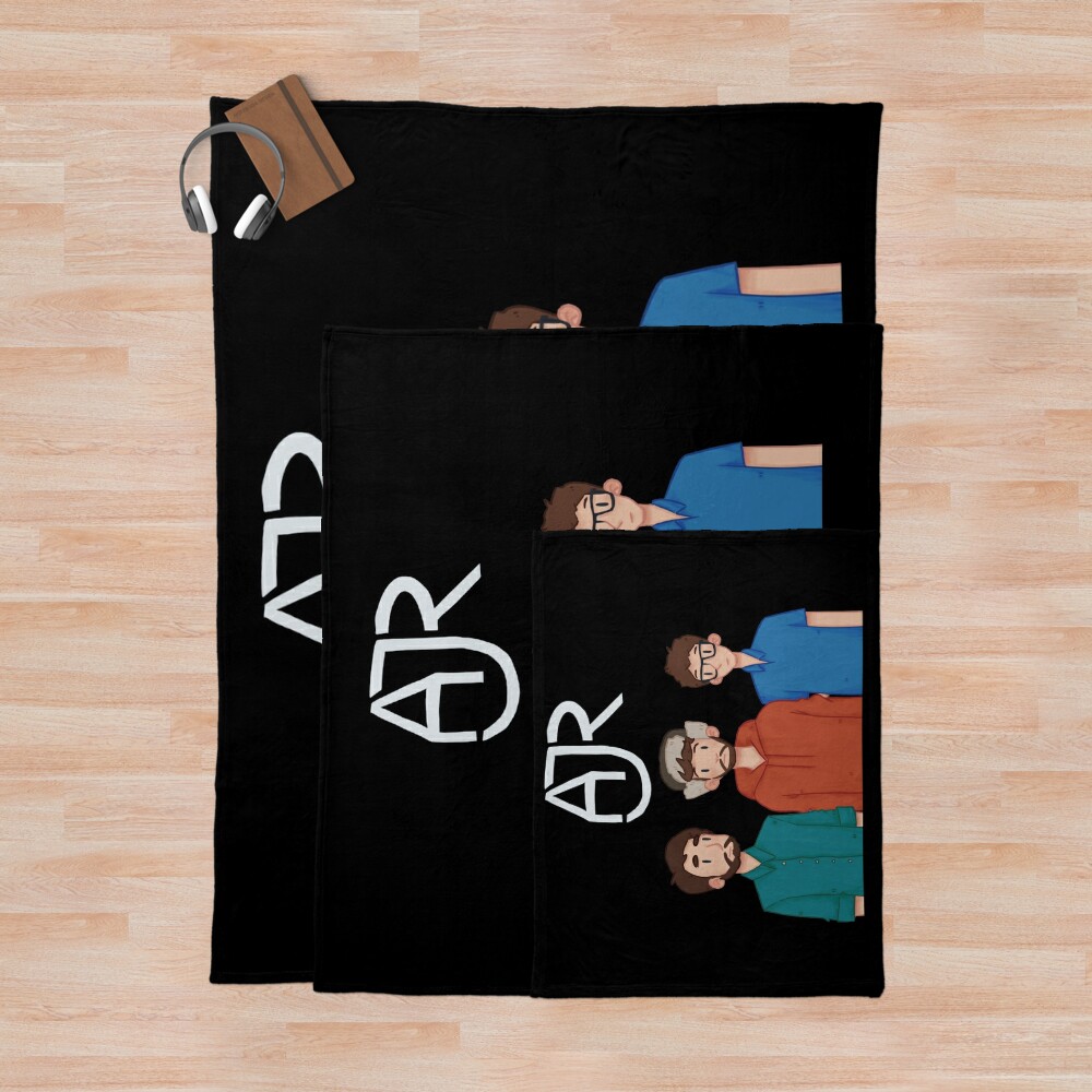 Ajr Brothers Throw Blanket Official Ajr Band Merch
