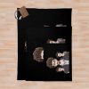 Ajr Black Outline Throw Blanket Official Ajr Band Merch